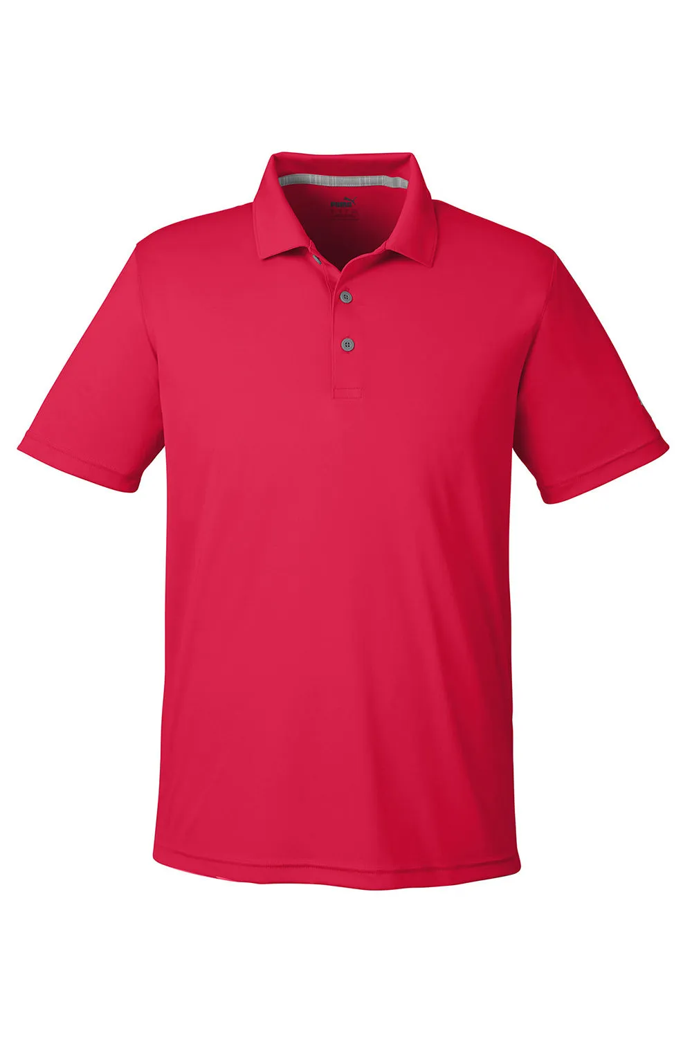 Puma Mens Gamer Moisture Wicking Short Sleeve Polo Shirt - Ski Patrol Red - Closeout  Choose your new Clothing Puma