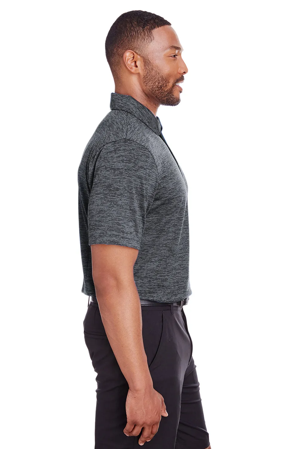 Puma Mens Icon Performance Moisture Wicking Short Sleeve Polo Shirt - Black  Choose your new Clothing Puma