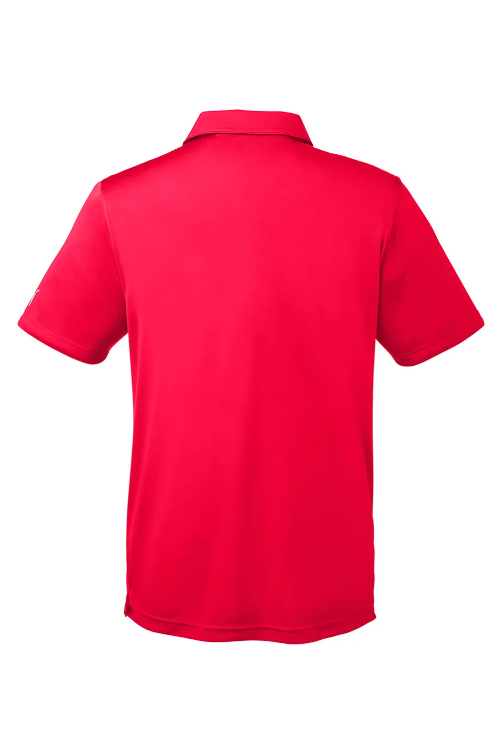 Puma Mens Icon Performance Moisture Wicking Short Sleeve Polo Shirt - High Risk Red  Choose your new Clothing Puma