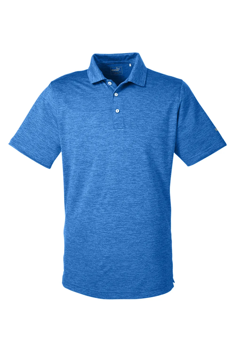 Puma Mens Icon Performance Moisture Wicking Short Sleeve Polo Shirt - Lapis Blue  Choose your new Clothing Puma