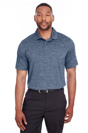 Puma Mens Icon Performance Moisture Wicking Short Sleeve Polo Shirt - Peacoat Blue  Choose your new Clothing Puma