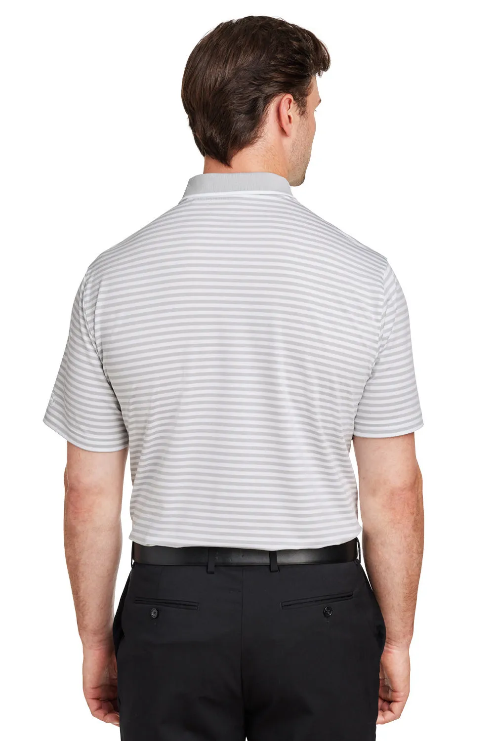 Puma Mens Mattr Feeder Moisture Wicking Short Sleeve Polo Shirt - High Rise Grey  Choose your new Clothing Puma