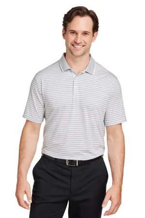 Puma Mens Mattr Feeder Moisture Wicking Short Sleeve Polo Shirt - High Rise Grey  Choose your new Clothing Puma