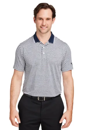 Puma Mens Mattr Feeder Moisture Wicking Short Sleeve Polo Shirt - Navy Blue  Choose your new Clothing Puma