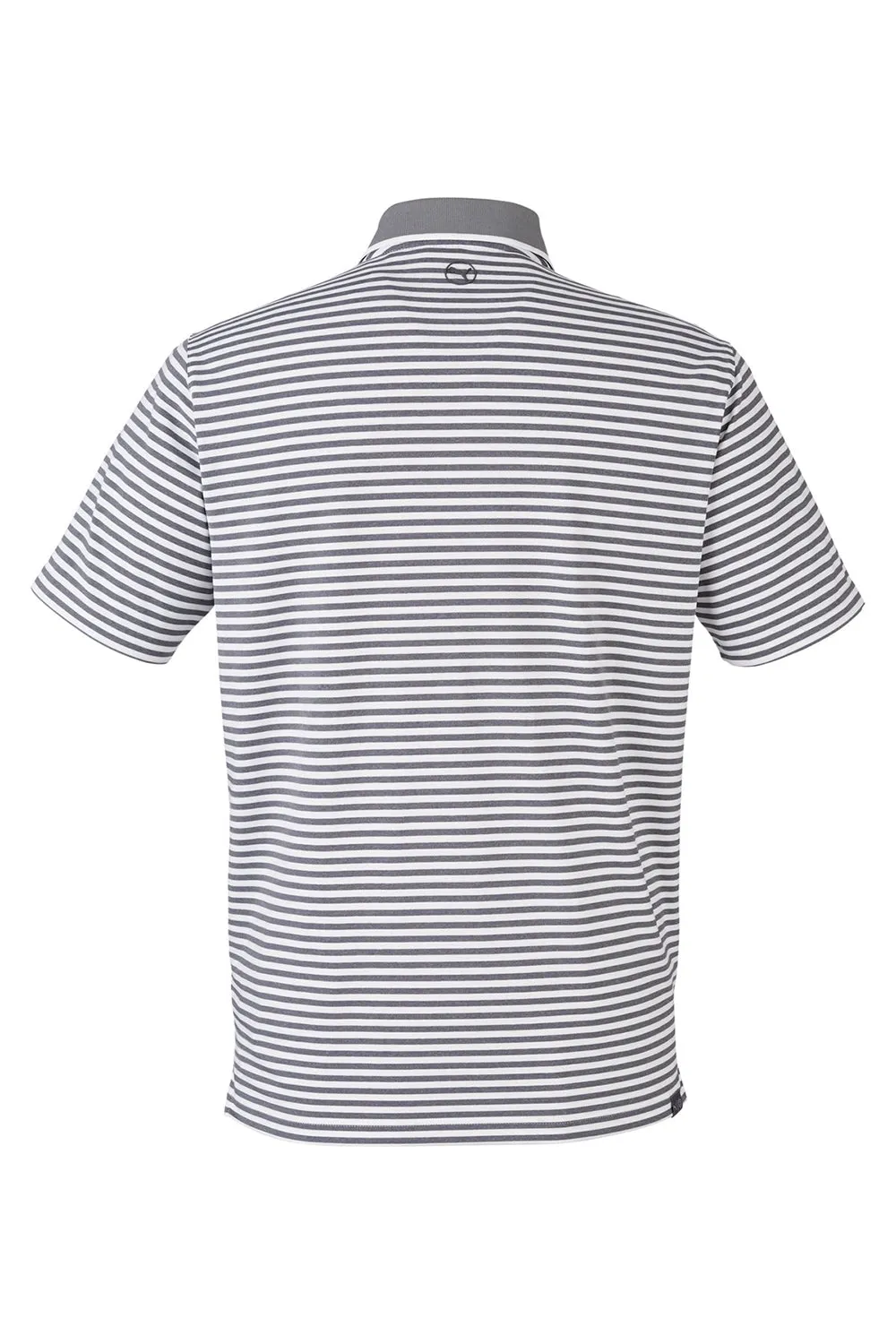 Puma Mens Mattr Feeder Moisture Wicking Short Sleeve Polo Shirt - Quiet Shade Grey  Choose your new Clothing Puma