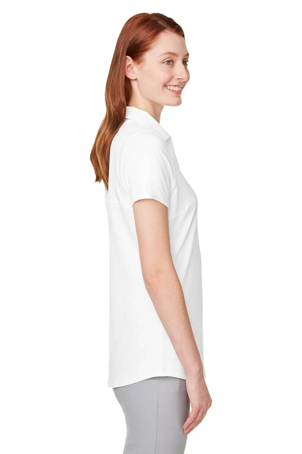 Puma Womens Cloudspun Free Moisture Wicking Short Sleeve Polo Shirt - Bright White  Choose your new Clothing Puma