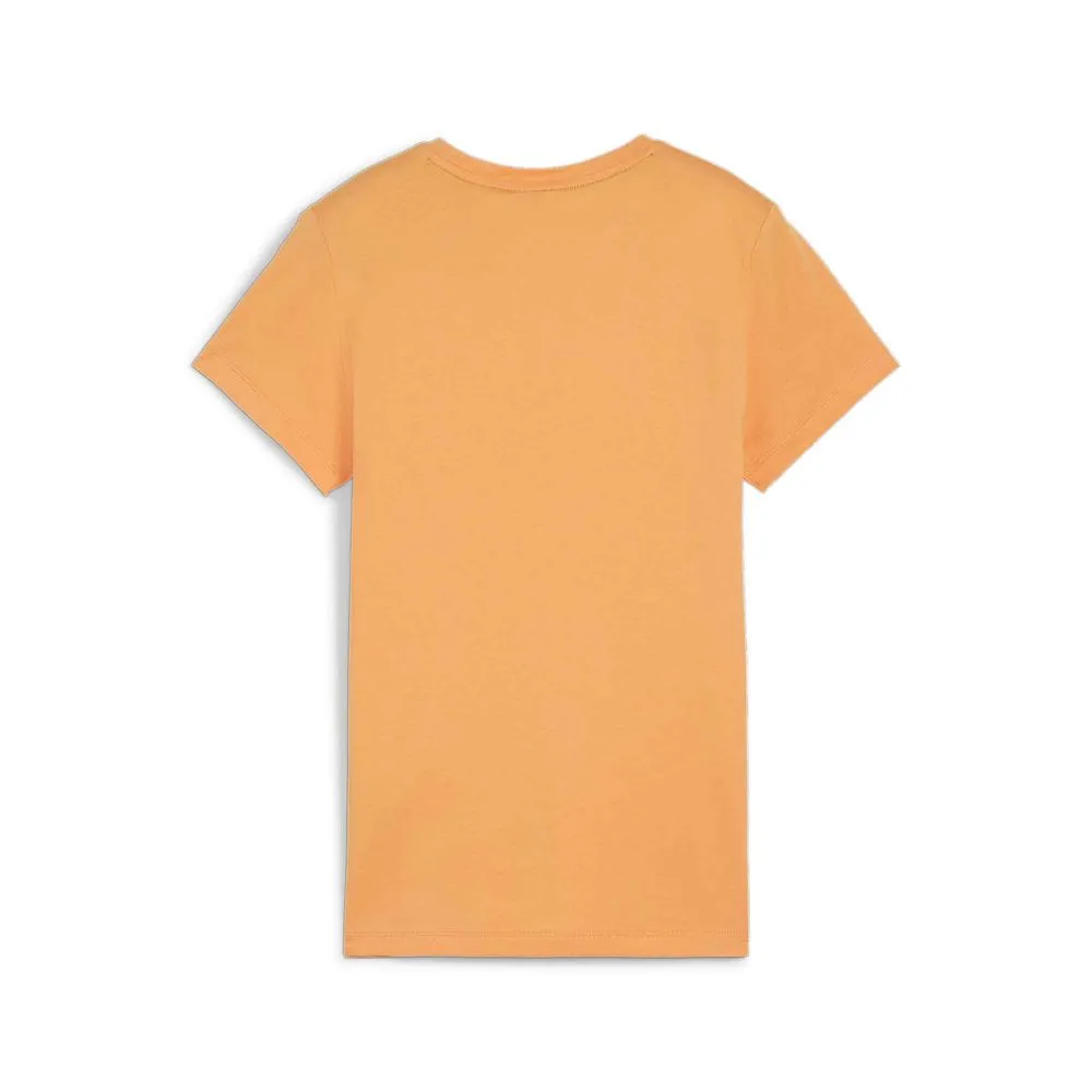 PUMA WOMEN'S ESSENTIALS LOGO MELON TEE