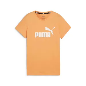 PUMA WOMEN'S ESSENTIALS LOGO MELON TEE