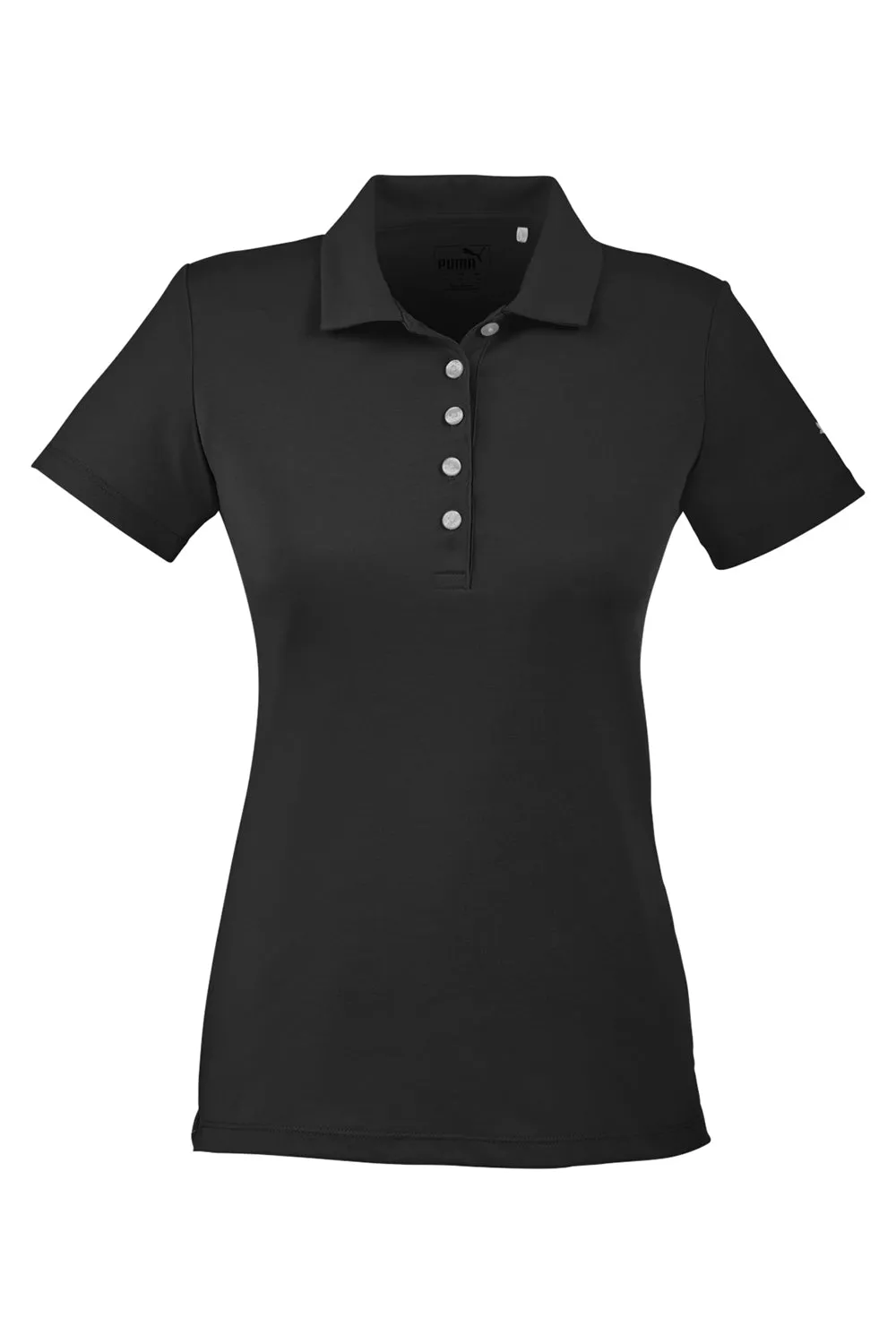 Puma Womens Fusion Performance Moisture Wicking Short Sleeve Polo Shirt - Black  Choose your new Clothing Puma