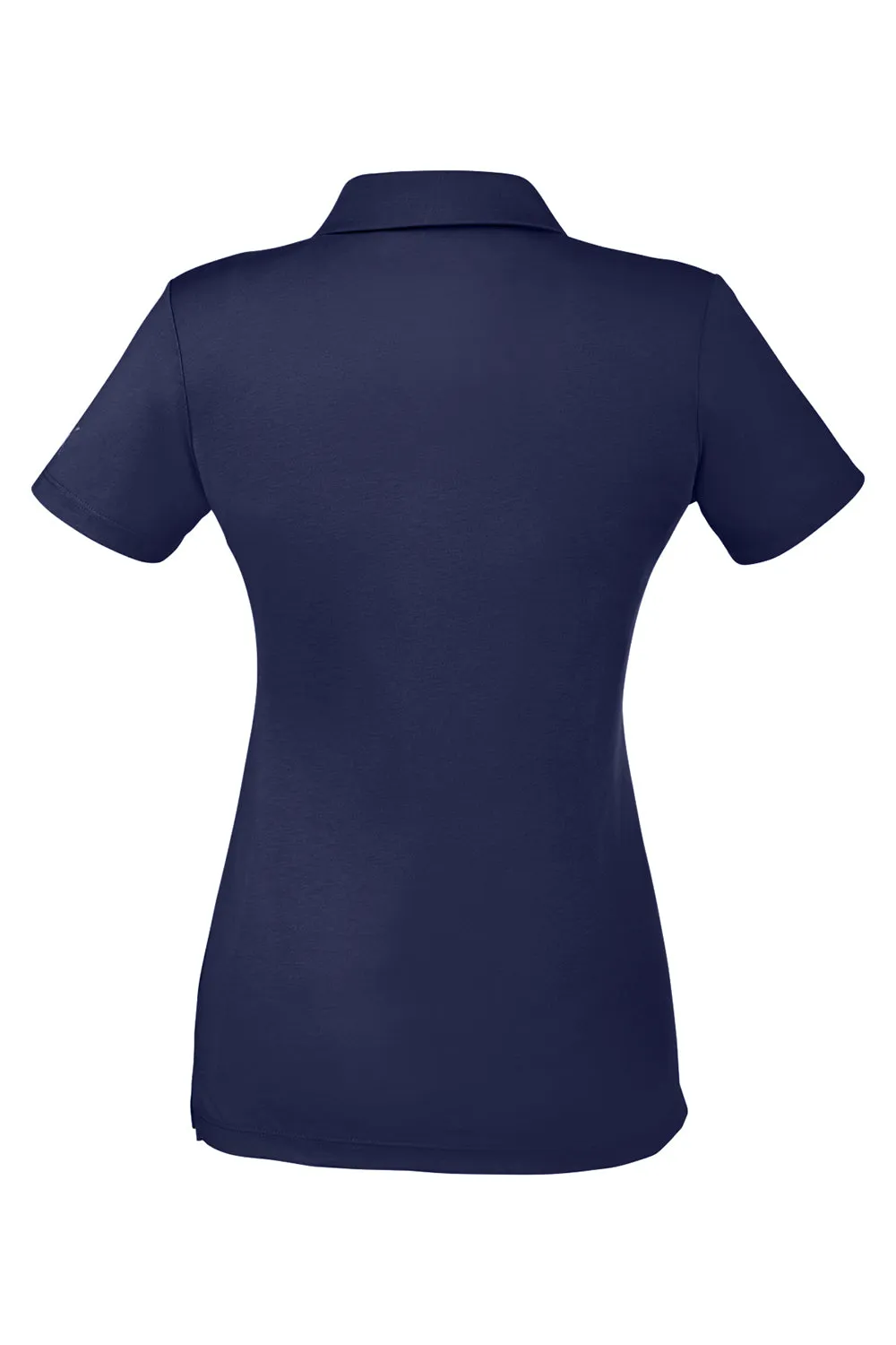 Puma Womens Fusion Performance Moisture Wicking Short Sleeve Polo Shirt - Peacoat Blue