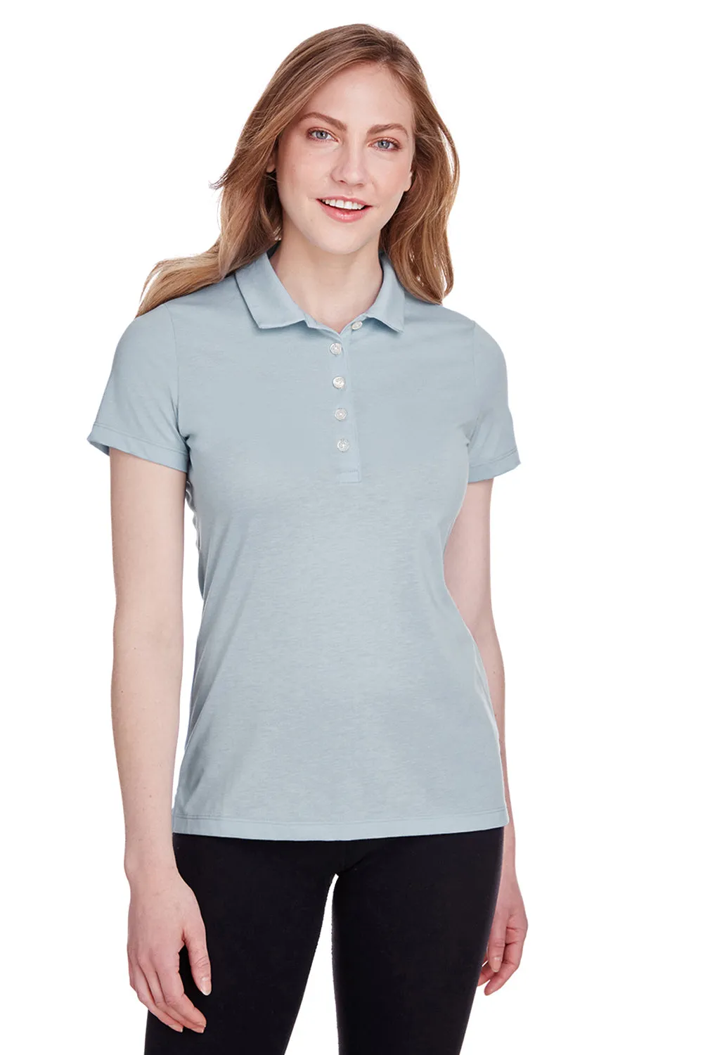 Puma Womens Fusion Performance Moisture Wicking Short Sleeve Polo Shirt - Quarry Grey  Choose your new Clothing Puma