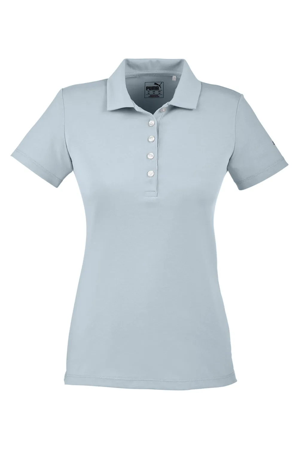 Puma Womens Fusion Performance Moisture Wicking Short Sleeve Polo Shirt - Quarry Grey  Choose your new Clothing Puma