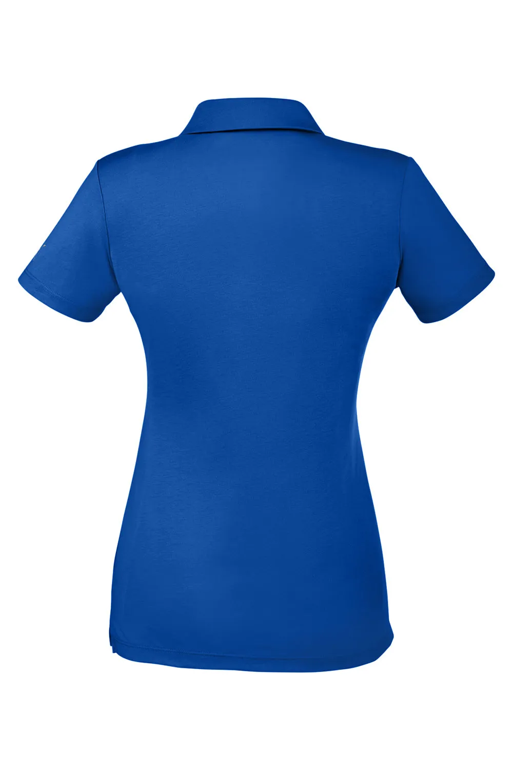 Puma Womens Fusion Performance Moisture Wicking Short Sleeve Polo Shirt - Surf The Web Blue