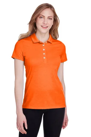 Puma Womens Fusion Performance Moisture Wicking Short Sleeve Polo Shirt - Vibrant Orange  Choose your new Clothing Puma