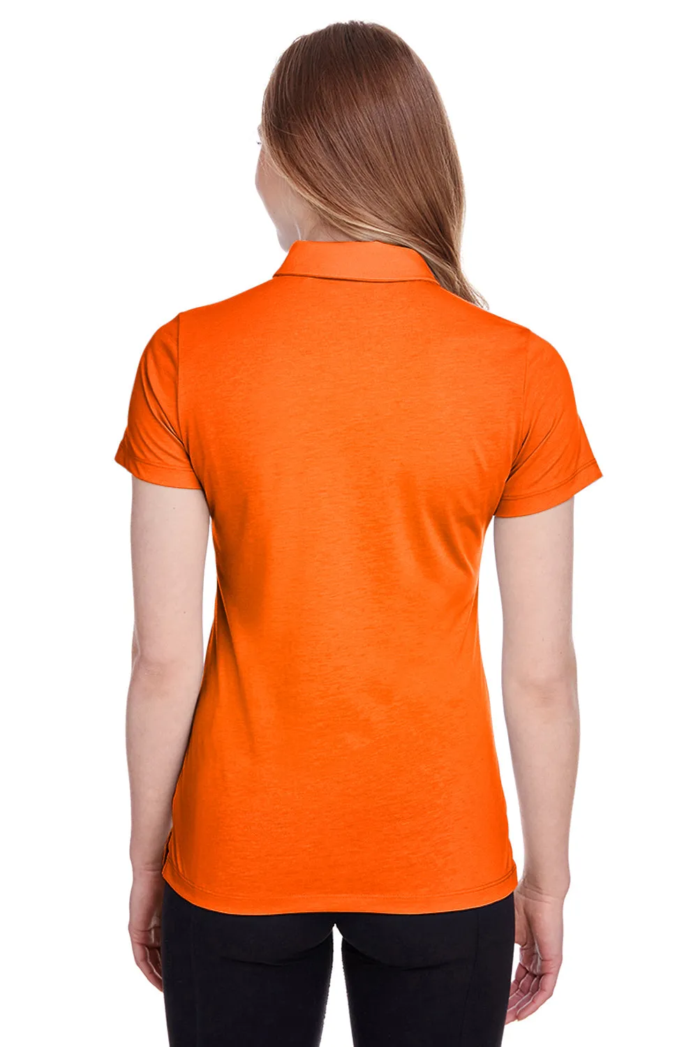 Puma Womens Fusion Performance Moisture Wicking Short Sleeve Polo Shirt - Vibrant Orange  Choose your new Clothing Puma