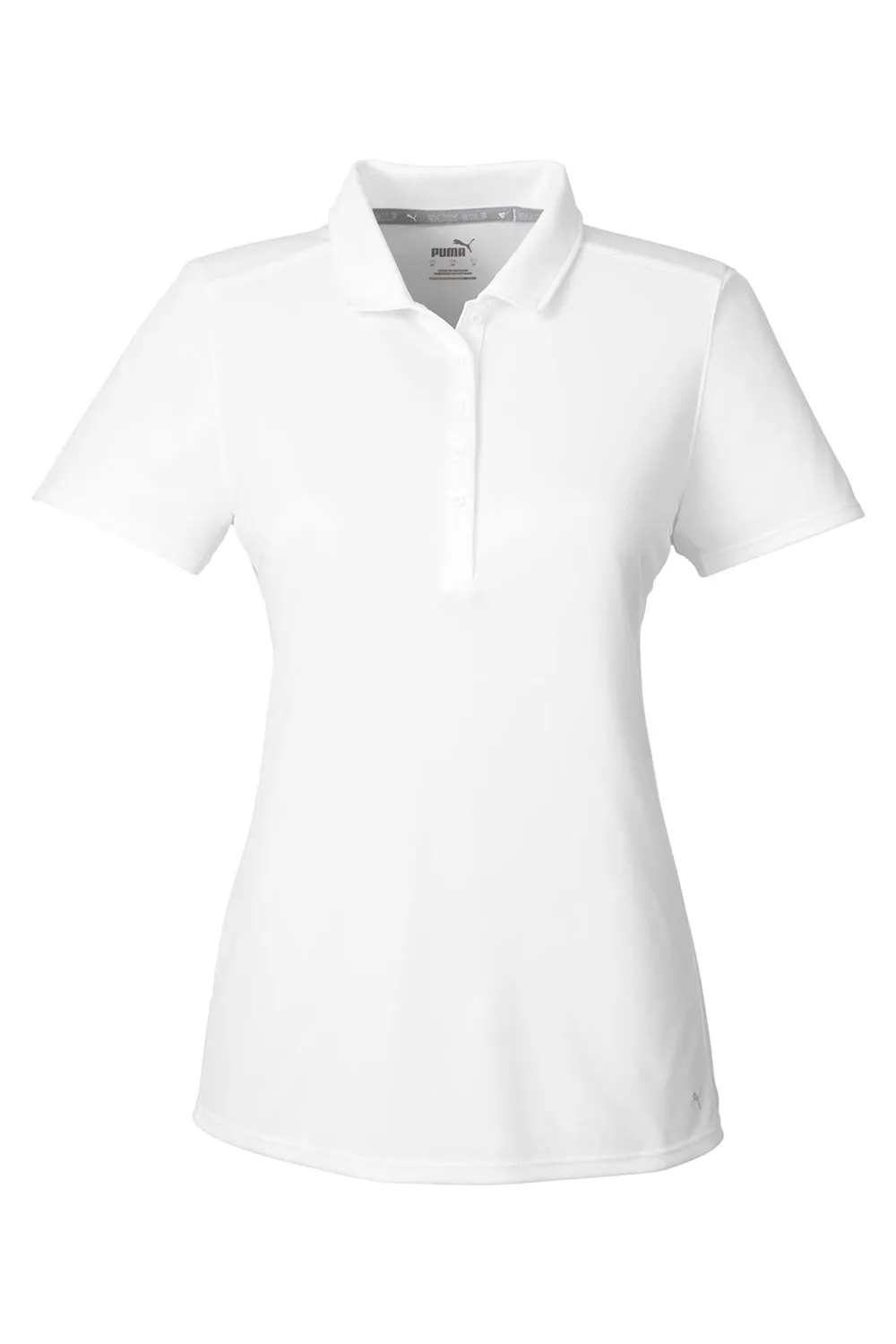 Puma Womens Gamer Moisture Wicking Short Sleeve Polo Shirt - Bright White - Closeout  Choose your new Clothing Puma
