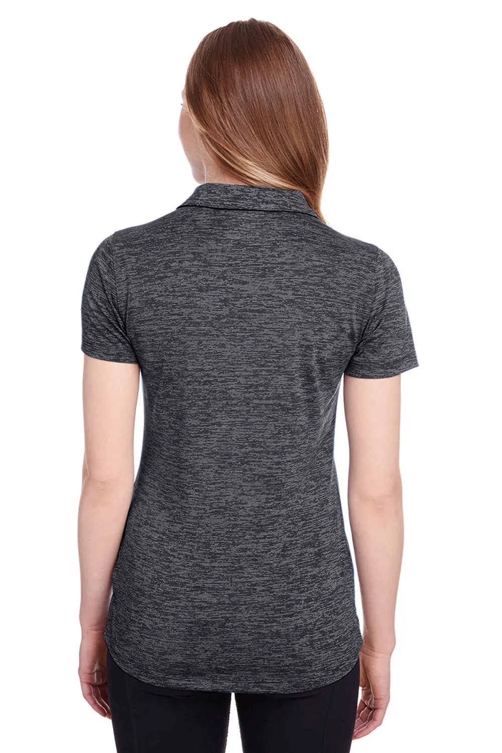 Puma Womens Icon Performance Moisture Wicking Short Sleeve Polo Shirt - Black  Choose your new Clothing Puma