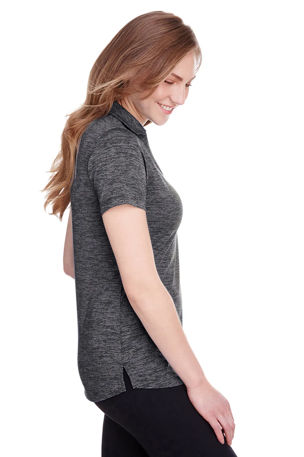 Puma Womens Icon Performance Moisture Wicking Short Sleeve Polo Shirt - Black  Choose your new Clothing Puma