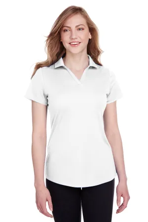 Puma Womens Icon Performance Moisture Wicking Short Sleeve Polo Shirt - Bright White  Choose your new Clothing Puma