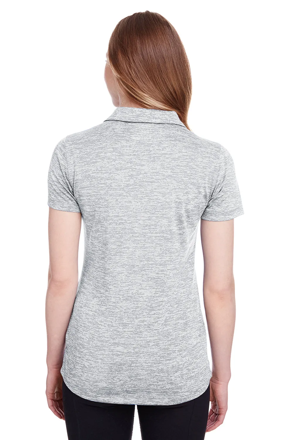 Puma Womens Icon Performance Moisture Wicking Short Sleeve Polo Shirt - Bright White