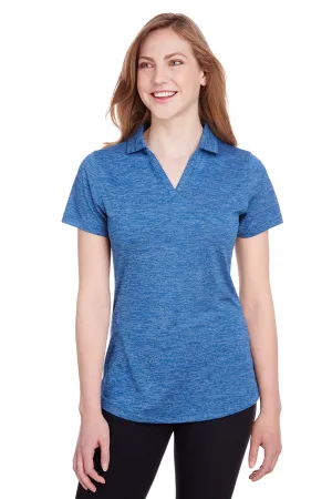 Puma Womens Icon Performance Moisture Wicking Short Sleeve Polo Shirt - Lapis Blue  Choose your new Clothing Puma