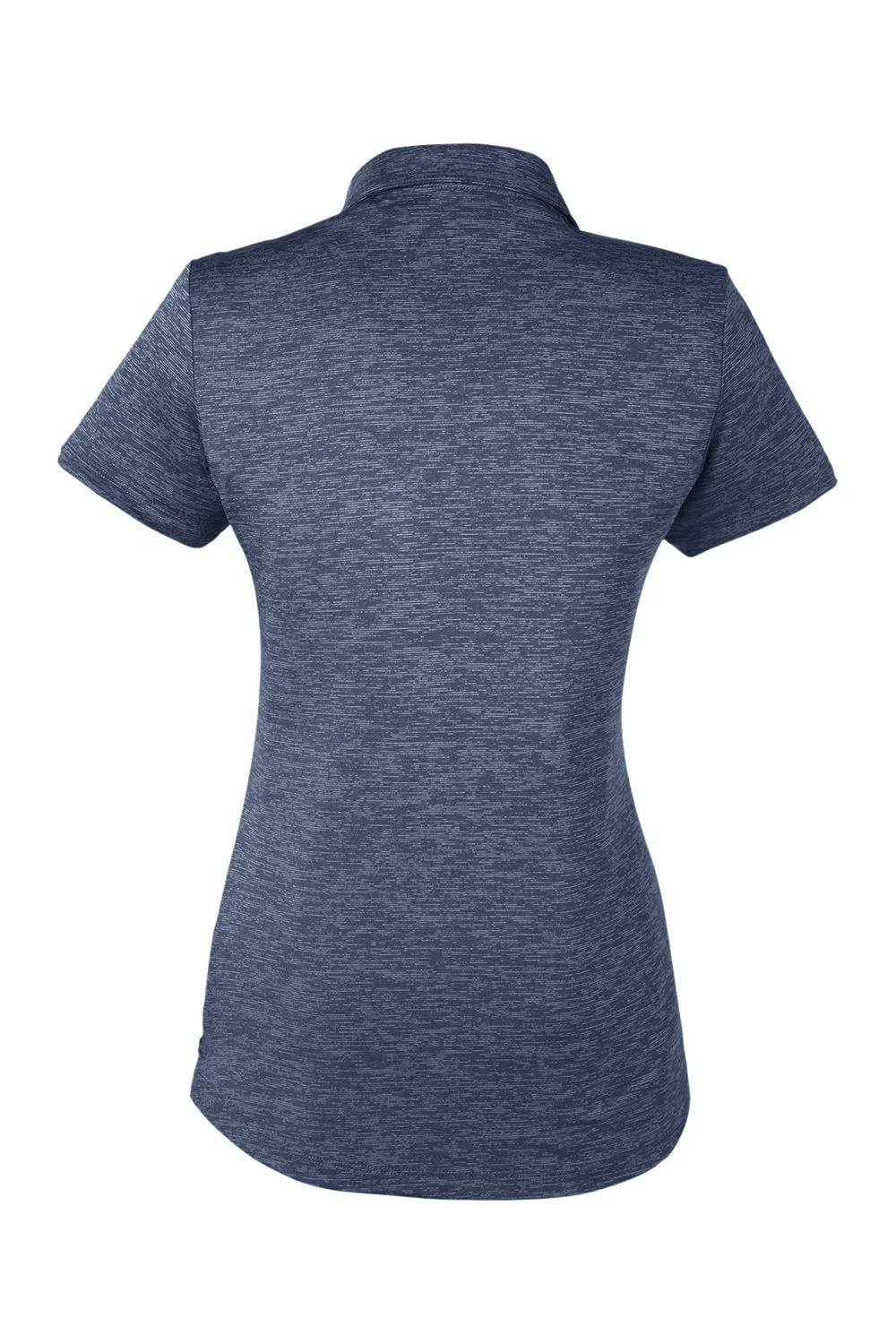 Puma Womens Icon Performance Moisture Wicking Short Sleeve Polo Shirt - Peacoat Blue