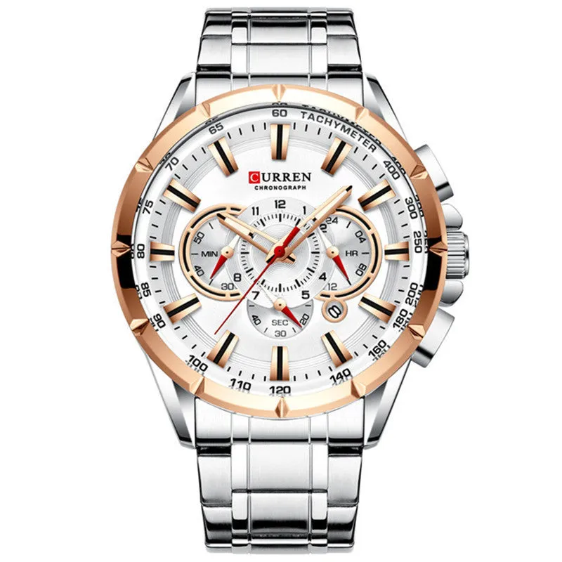 Quartz Calendar Six-hand Multifunctional Luminous Men's Watch