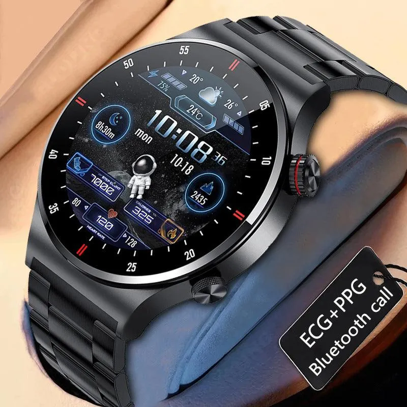 QW33 Smart Watch Heart Rate Blood Pressure Blood Oxygen Controlled By Music Photo Step Counting Bluetooth Calling Smart Watch 