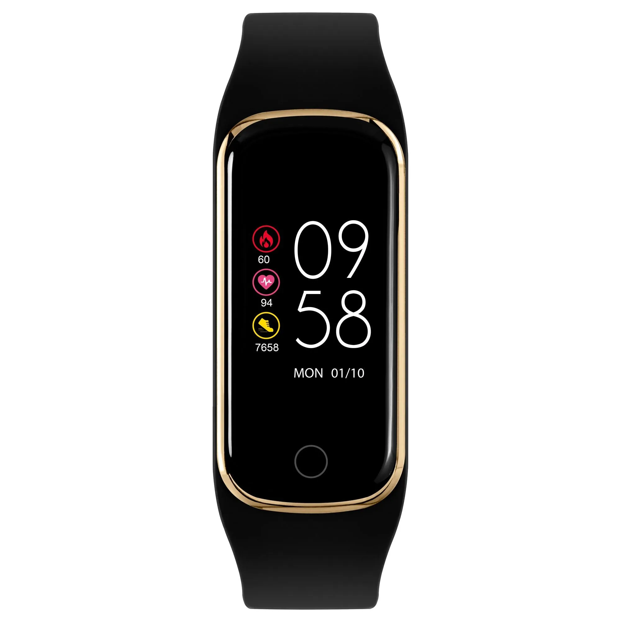 Reflex Active Series 08 Black Band Smart Watch RA08-2118 