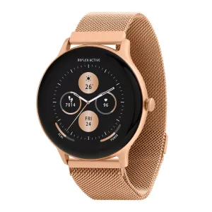 Reflex Active Series 22 Rose Gold Case & Rose Gold Mesh Strap RA22-4078 