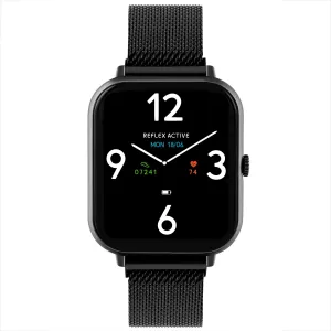 Reflex Active Series 23 Black Case & Black Mesh Band Watch RA23-4076 