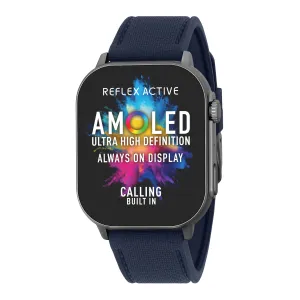 Reflex Active Series 29 Amoled XL Ti-coloured Case & Navy Silicone Strap RA29-2182 