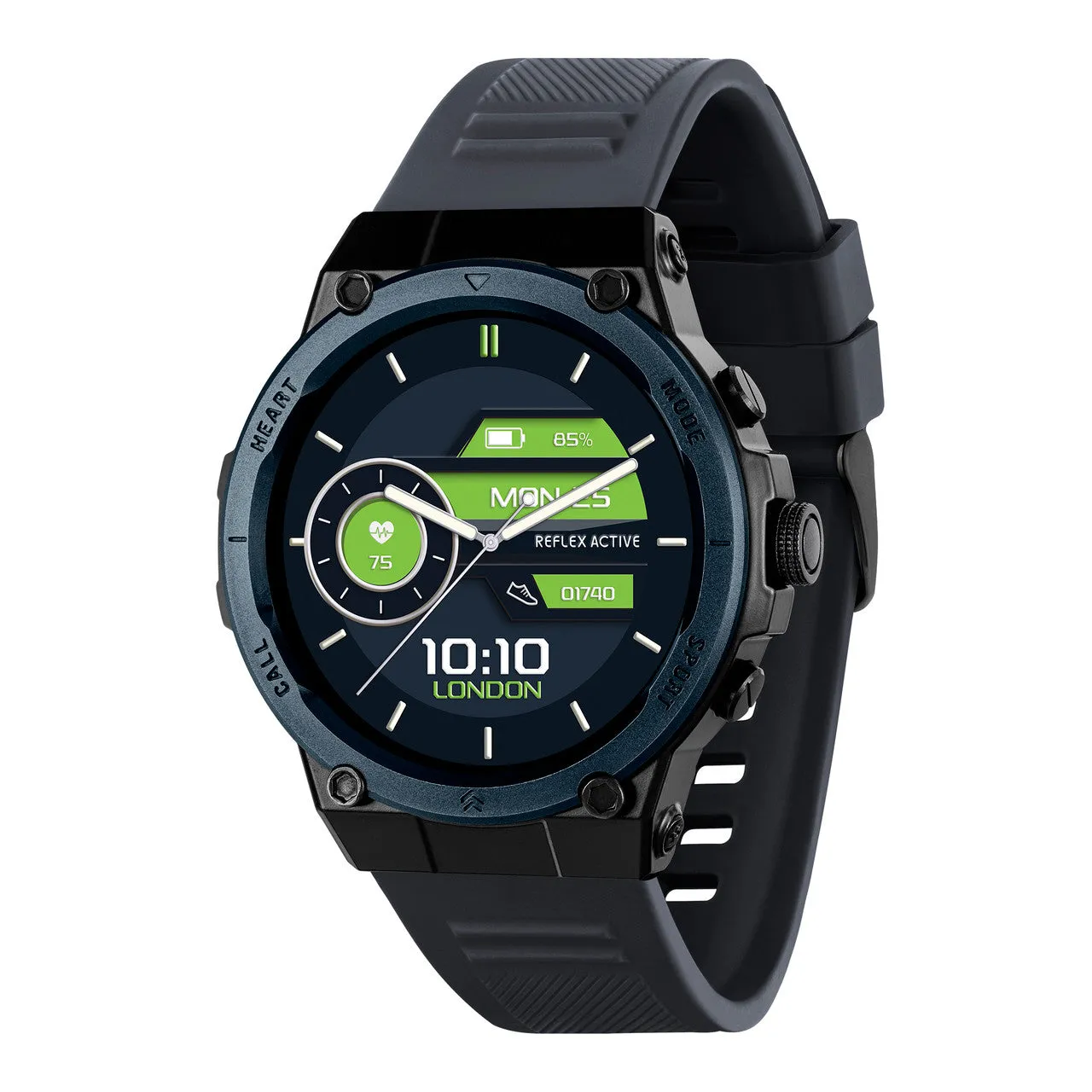 Reflex Active SERIES 39 Blue Sports Smart Watch RA39-2206 