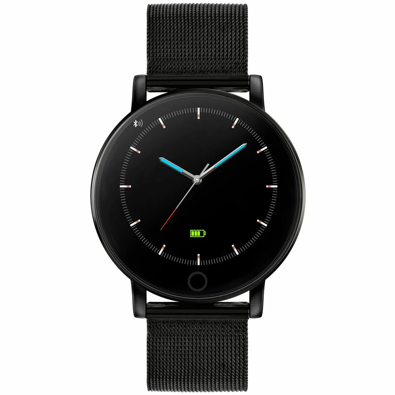 Reflex Active Series 5 Black Mesh Smart Watch 