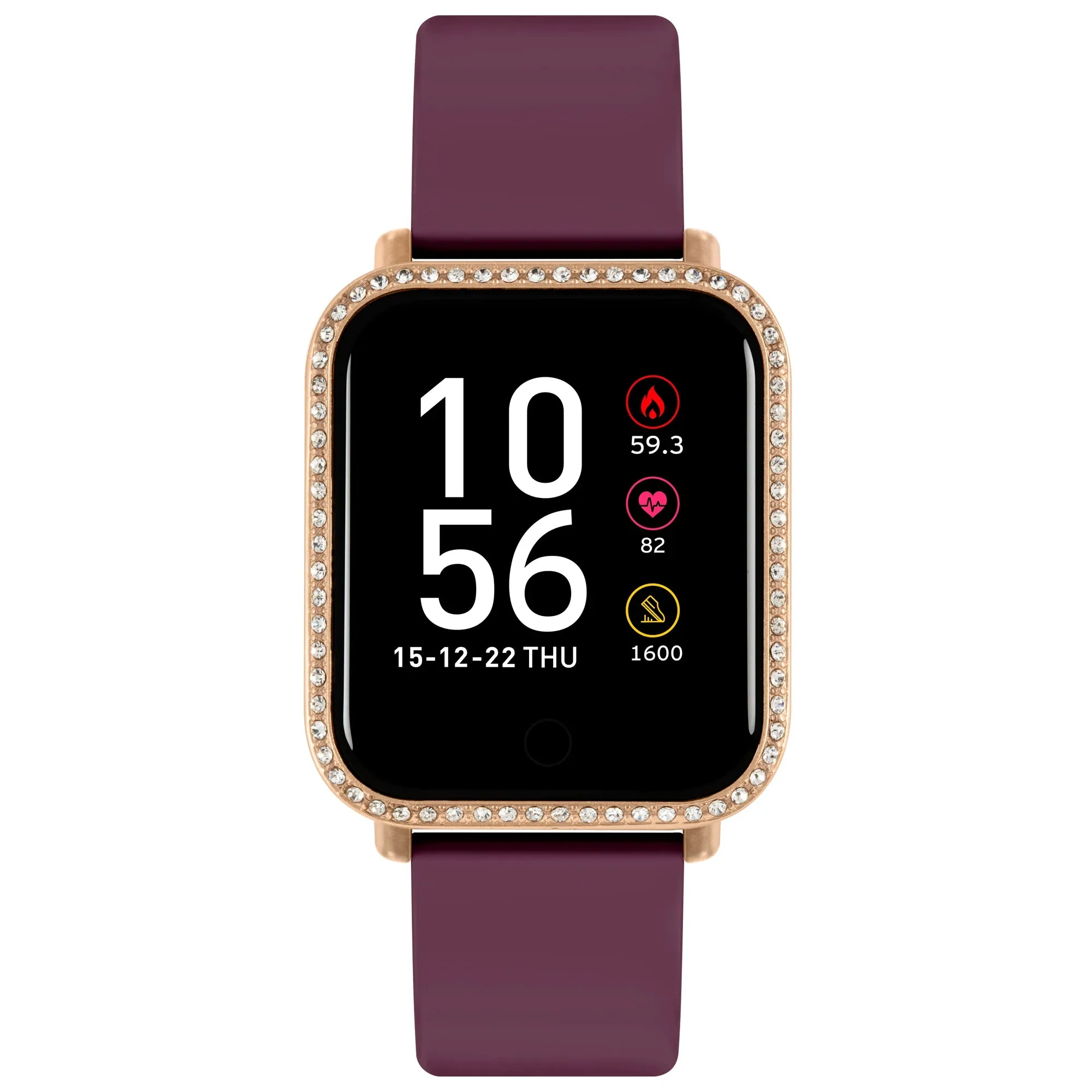 Reflex Active Series 6 White Burgundy Smart Watch RA06-2094 