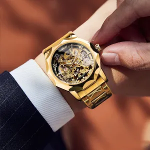Retro Luxury Luminous Men's Automatic Mechanical Watch 