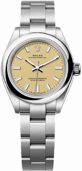 Rolex Oyster Perpetual 28 Beige Dial Oyster bracelet - 276200 - 2025 