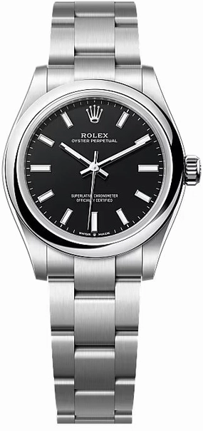 Rolex Oyster Perpetual 31 Black Dial Oyster Bracelet - 277200 - 2025 