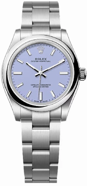 Rolex Oyster Perpetual 31 Lavender Dial Oyster Bracelet - 277200 - 2025 