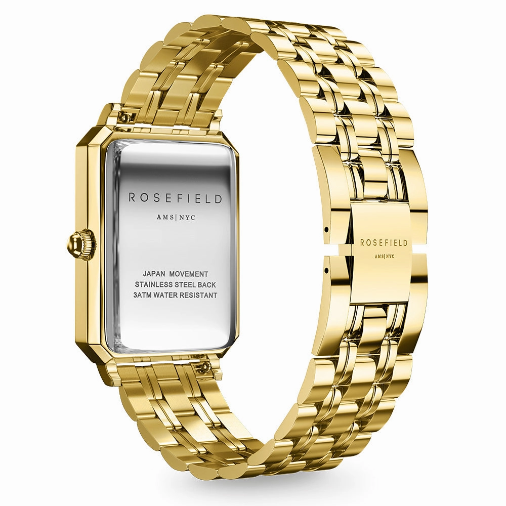 Rosefield OCWSG-O40 Gold Octagon Ladies Watch