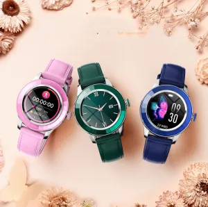 S09 Smart Watch Female Round Touch Screen Ip67 Waterproof Call Reminder Smart Watch 