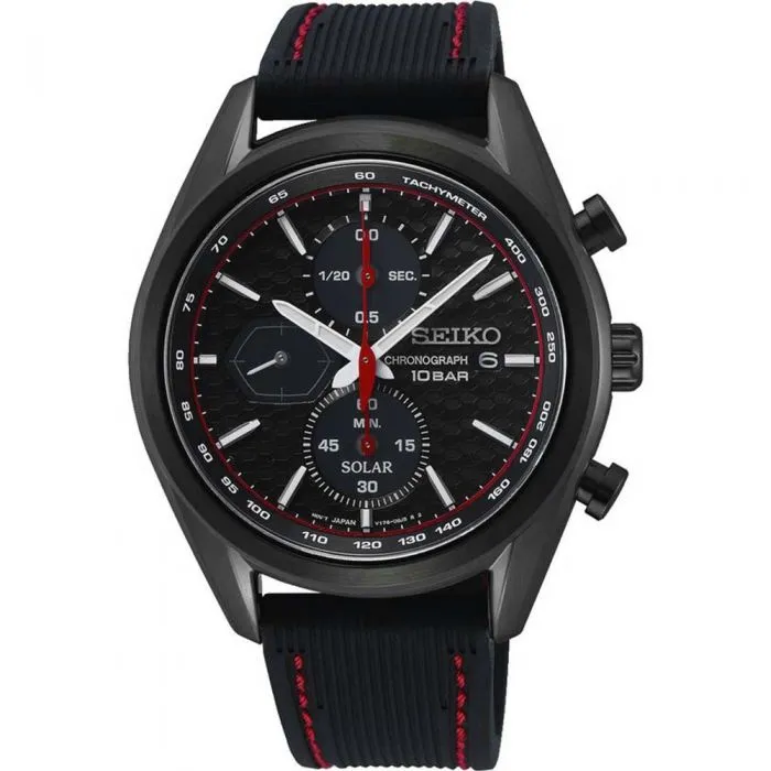 Seiko Macchina Sportiva SSC777P Solar Chronograph 