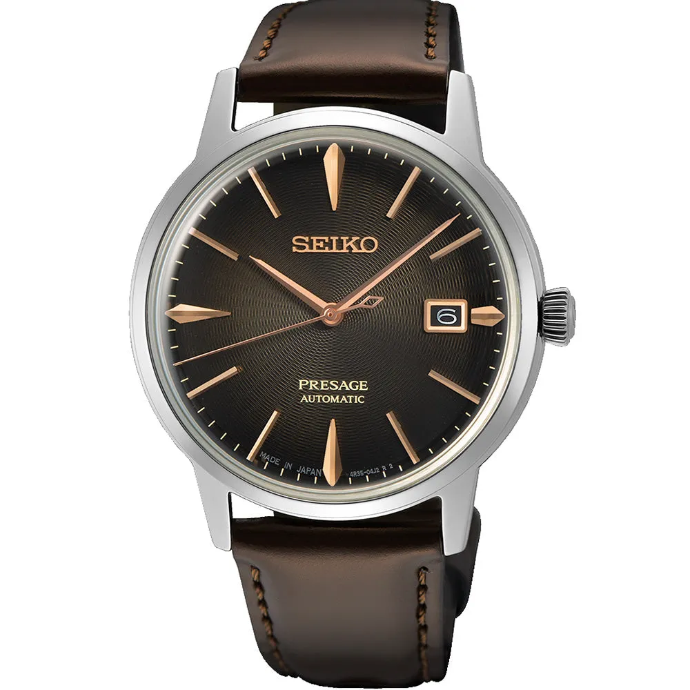 Seiko Presage SRPJ17J 'The Irish Coffee' Cocktail Time 