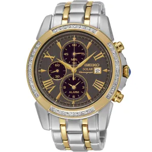 Seiko SSC312P-9 Le Grand Sport Solar Diamond Set 