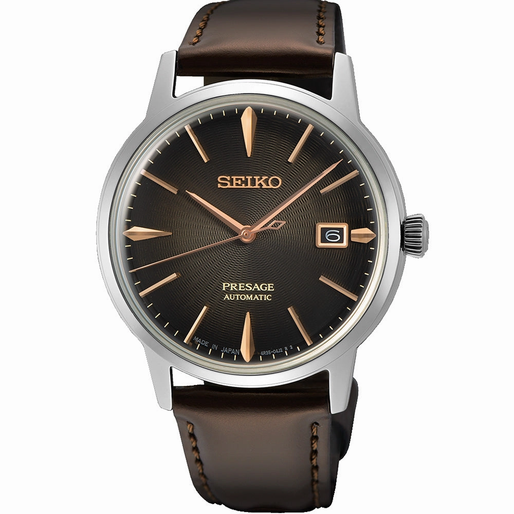 Seiko Presage SRPJ17J 'The Irish Coffee' Cocktail Time 