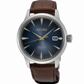 Seiko Presage SRPK15J 'Midnight Blue Moon' Cocktail Time 
