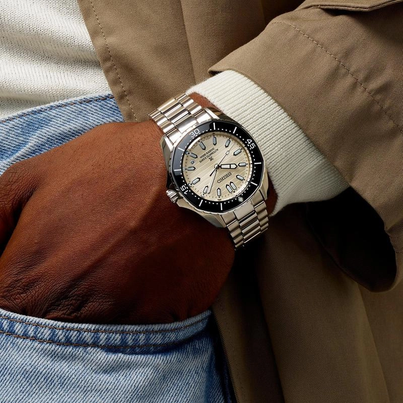 Seiko Prospex Divers Watch Polygonal in Pearl-White - SPB481J1
