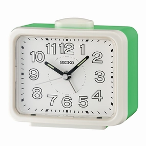 Seiko QHK061-W Bedside Alarm Clock 