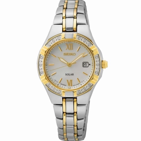 Seiko SUT426P Solar Diamond Set Watch 