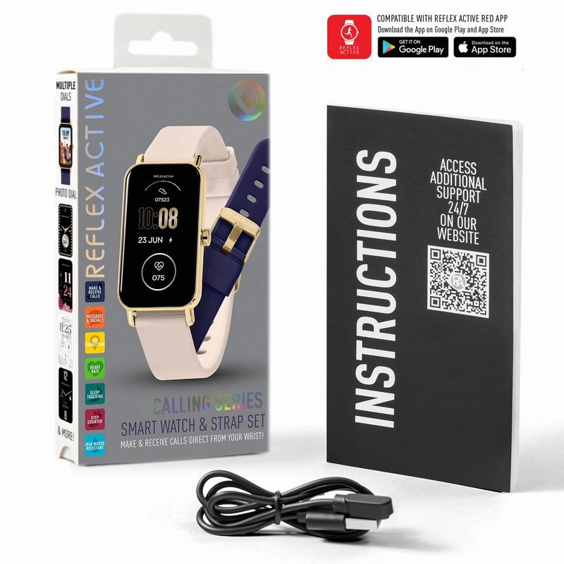 Series 53 Reflex Active Nude Smart Calling Watch Interchangeable Set